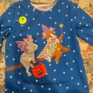 Mini boden Halloween shirt